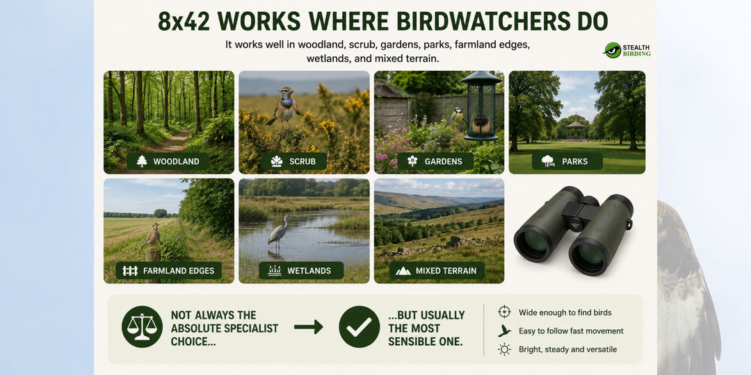 Best 8x42 Binoculars for Birding: Why This Size Is the Safest First Choice