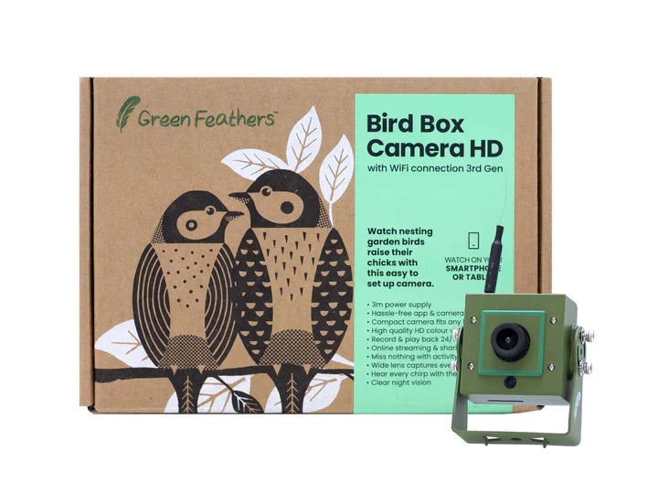 Wifi Bird Box & Wildlife Habitat HD Camera