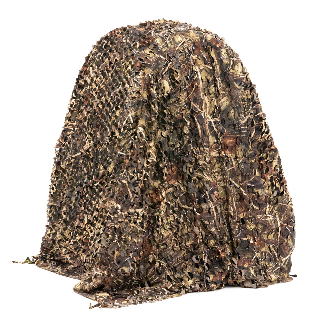 Buteo Photo Gear 3D leafs Camouflage Net Reed 2.4x3 m with khaki backing