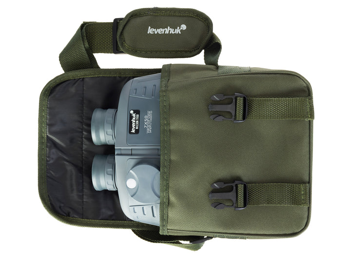 Levenhuk Nelson 7x50 Binoculars with Reticle and Compass