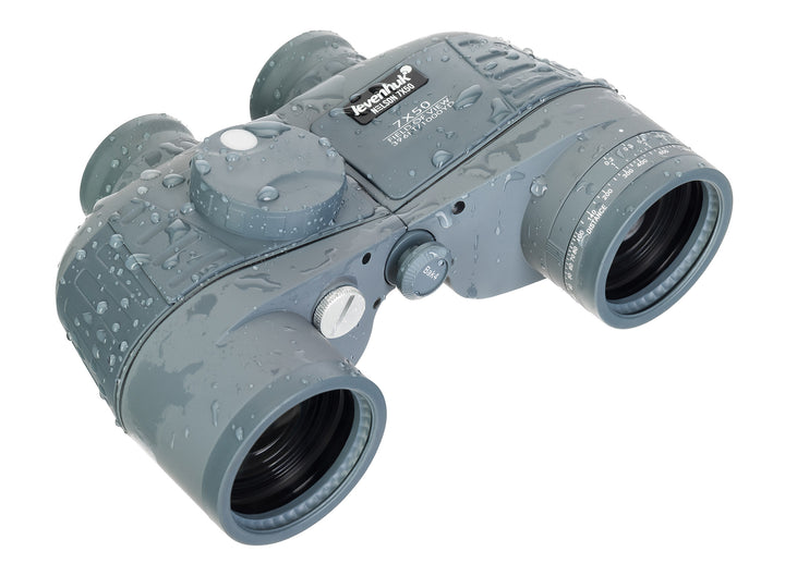Levenhuk Nelson 7x50 Binoculars with Reticle and Compass