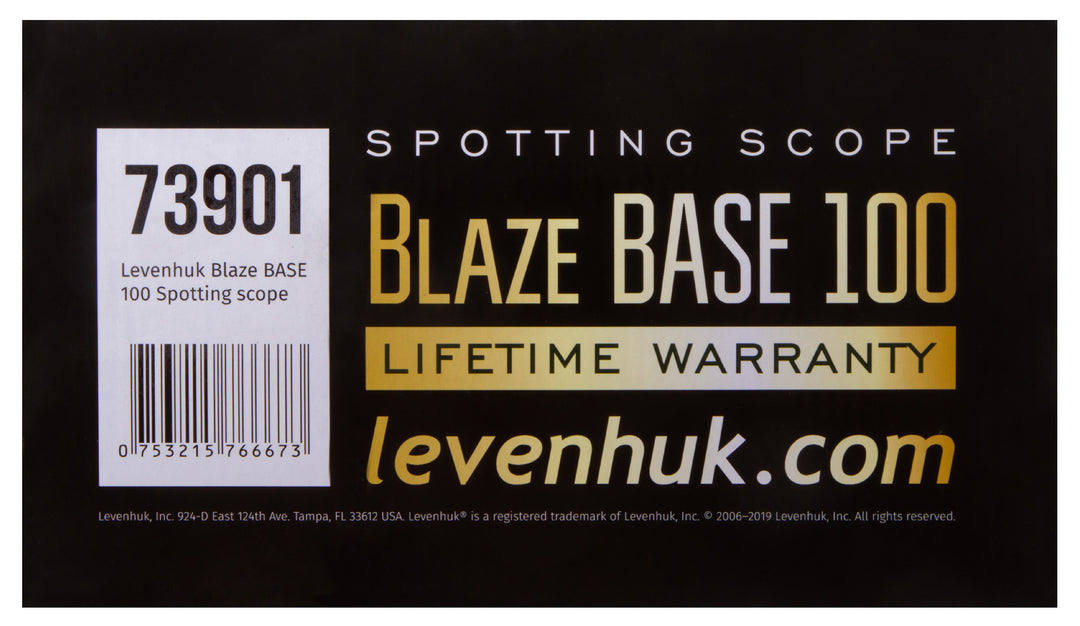Levenhuk Blaze BASE 100 Spotting Scope