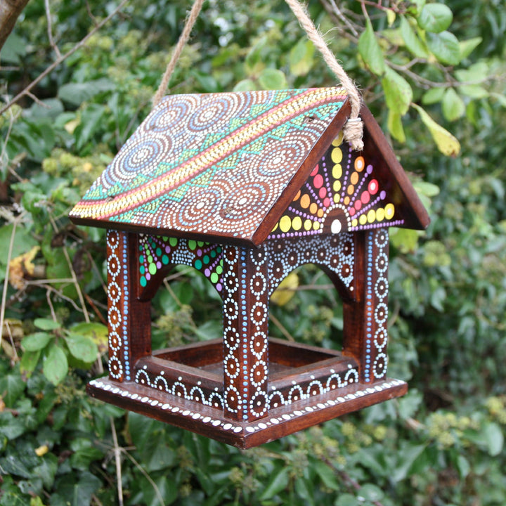 Artisan Hanging Bird Table - Bali Island Range
