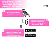 Long Range Wireless Network Bird Box & Wildlife HD Camera