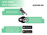 Wifi Bird Box HD Camera Starter Pack