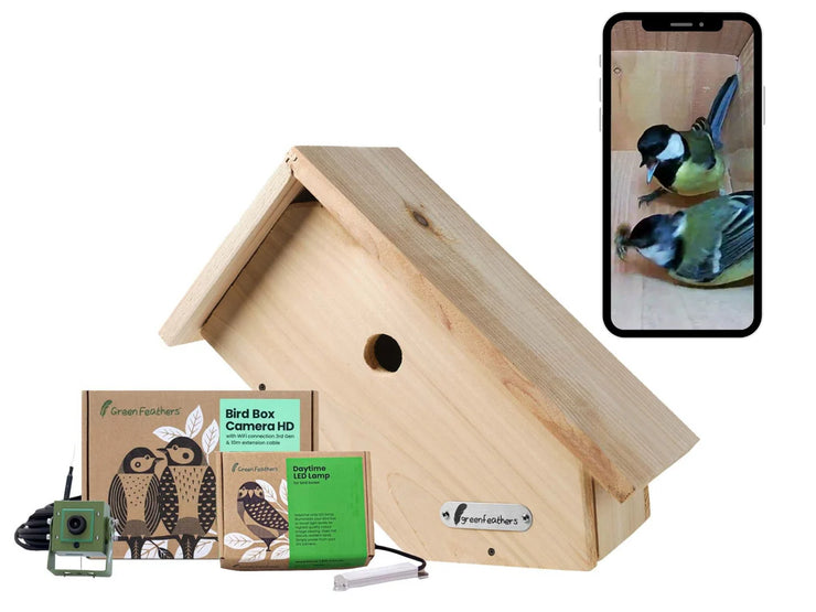 WiFi Side View Bird Box Camera Pack