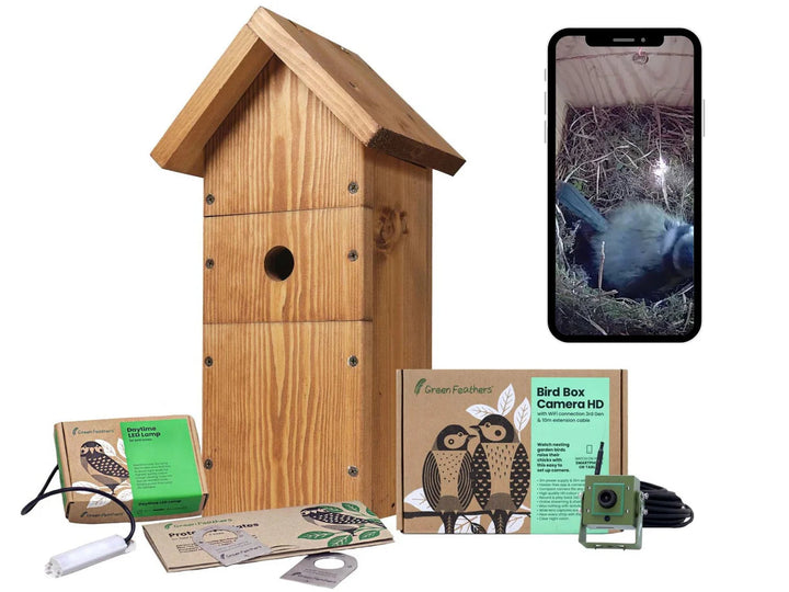 WiFi Bird Box Camera Ultimate Bundle + Gift