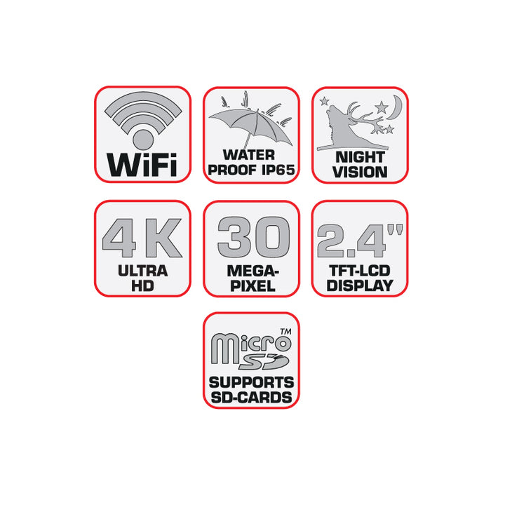 BRAUN Scouting Cam Black400 WiFi 4K Trail Camera