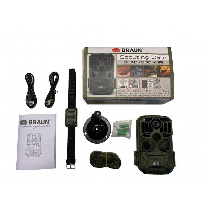 BRAUN Scouting Cam Black 800 WiFi Trail Camera