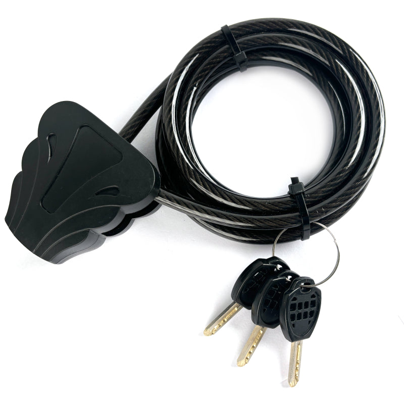 BRAUN Steel cable lock 180 cm (⌀8mm) for scouting cameras