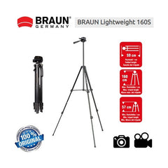 Braun Lightweight 160S Tripod
