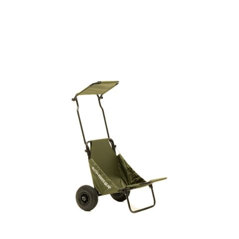 Buteo Photo Gear Transport Trolley Forest Green with Sunroof