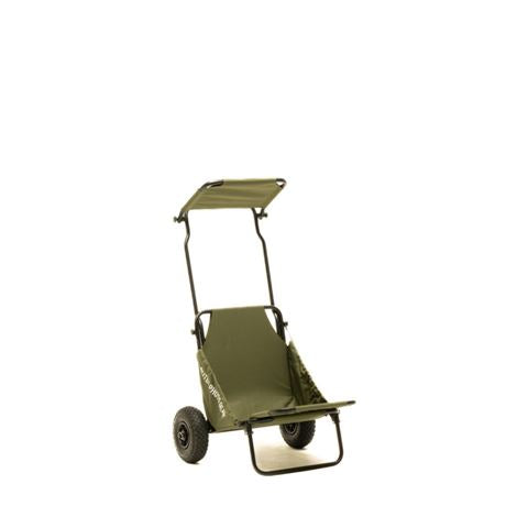 Buteo Photo Gear Transport Trolley Forest Green with Sunroof