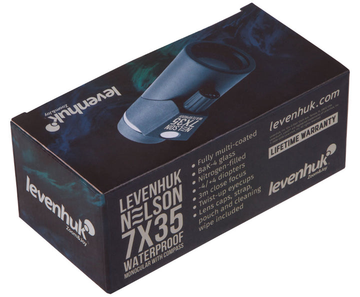 Levenhuk Nelson 7x35 Monocular with Reticle and Compass