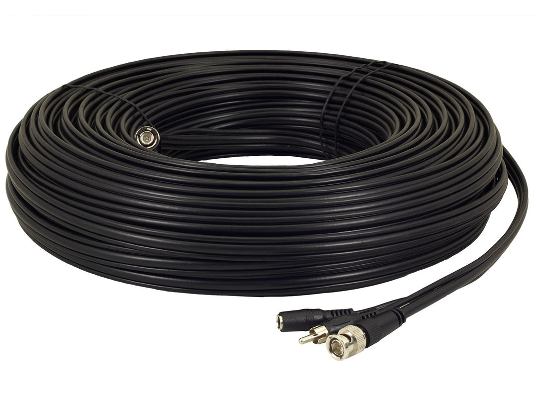 Pro RG59 Coaxial Cable BNC Video RCA Audio DC Power