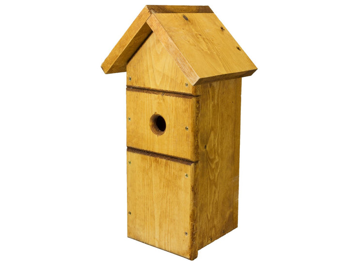 Large Handmade Wooden Bird Box