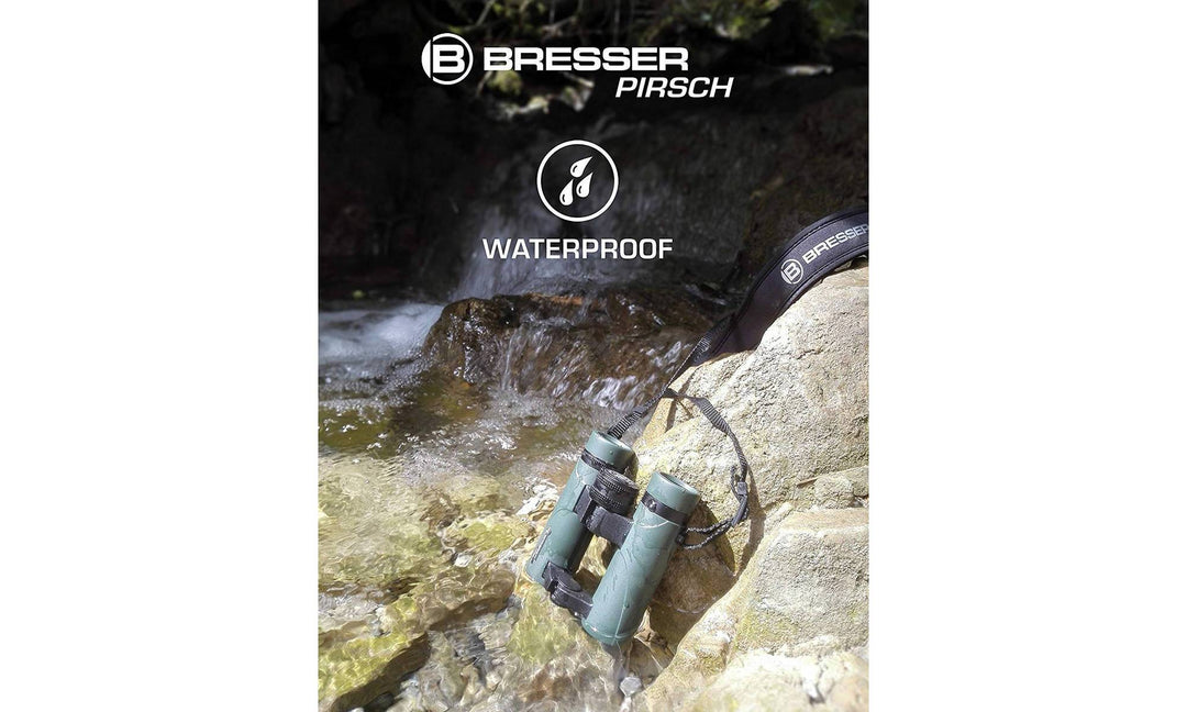 Bresser Pirsch 8x26 Binoculars + Gift
