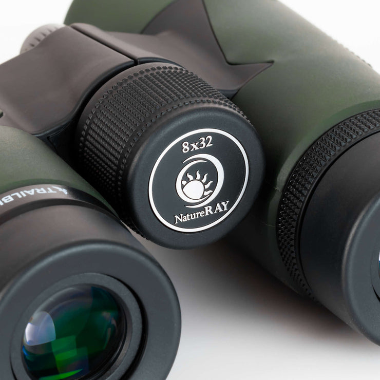 NatureRAY Trailbird 8x32 Green Binoculars
