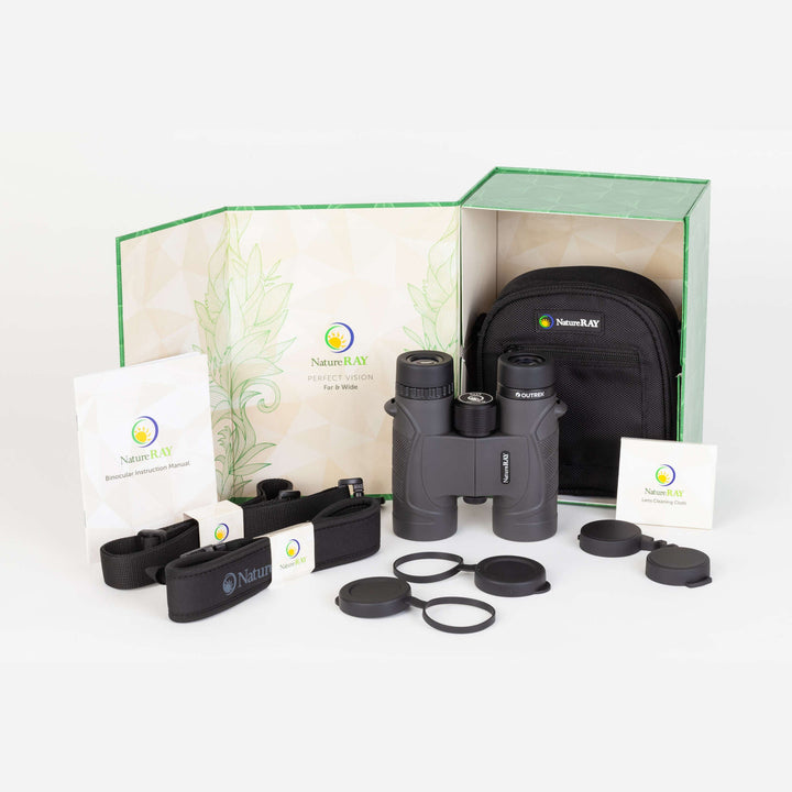 NatureRAY Outrek 8x32 Grey Binoculars