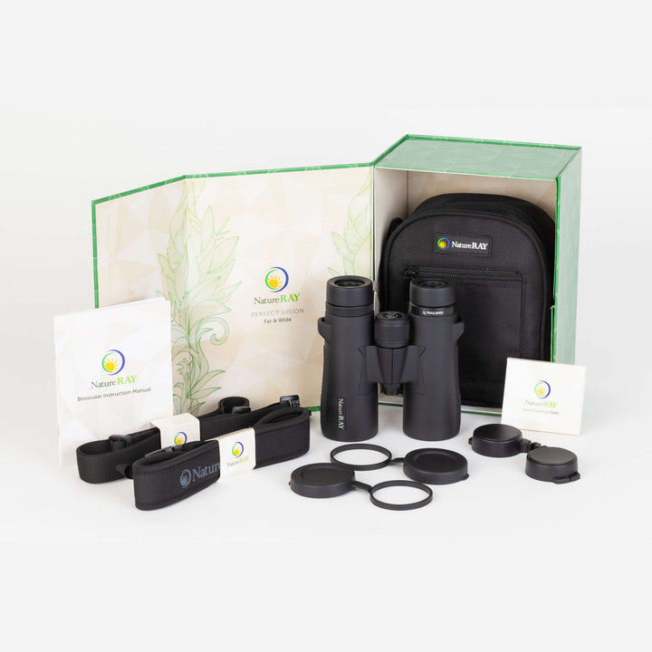 NatureRAY Trailbird 8x42 Black Binoculars