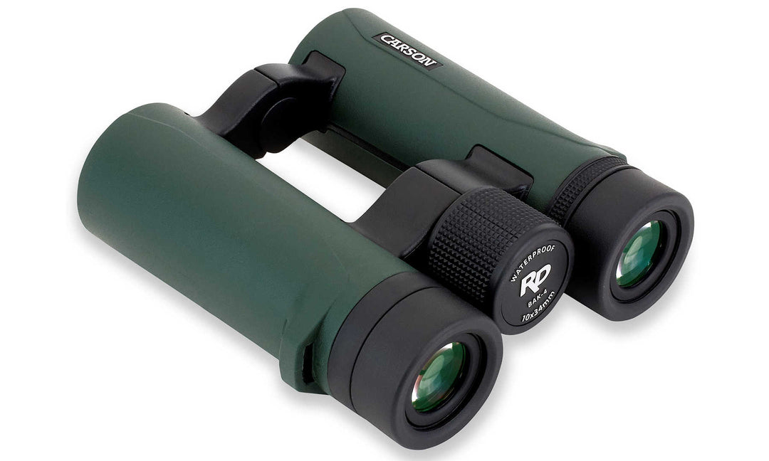 Carson RD Series 10x34 Binoculars + Gift