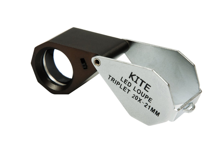 Kite Magnifier Loupe - LED Triplet 20x