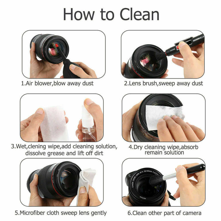 12 In 1 Optics Cleaning Kit